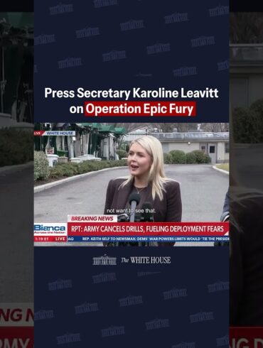 Press Secretary Karoline Leavitt on Iran